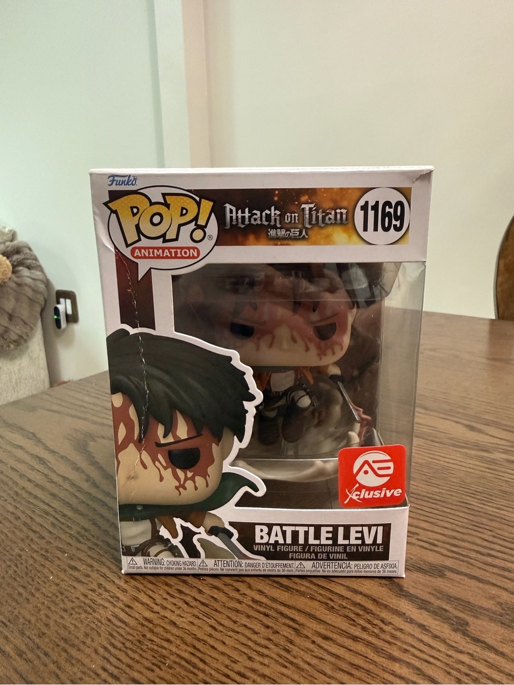 Funko POP! Animation Attack on Titan Battle Levi Vinyl Figure